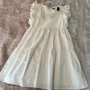 New Medium White Express Dress
